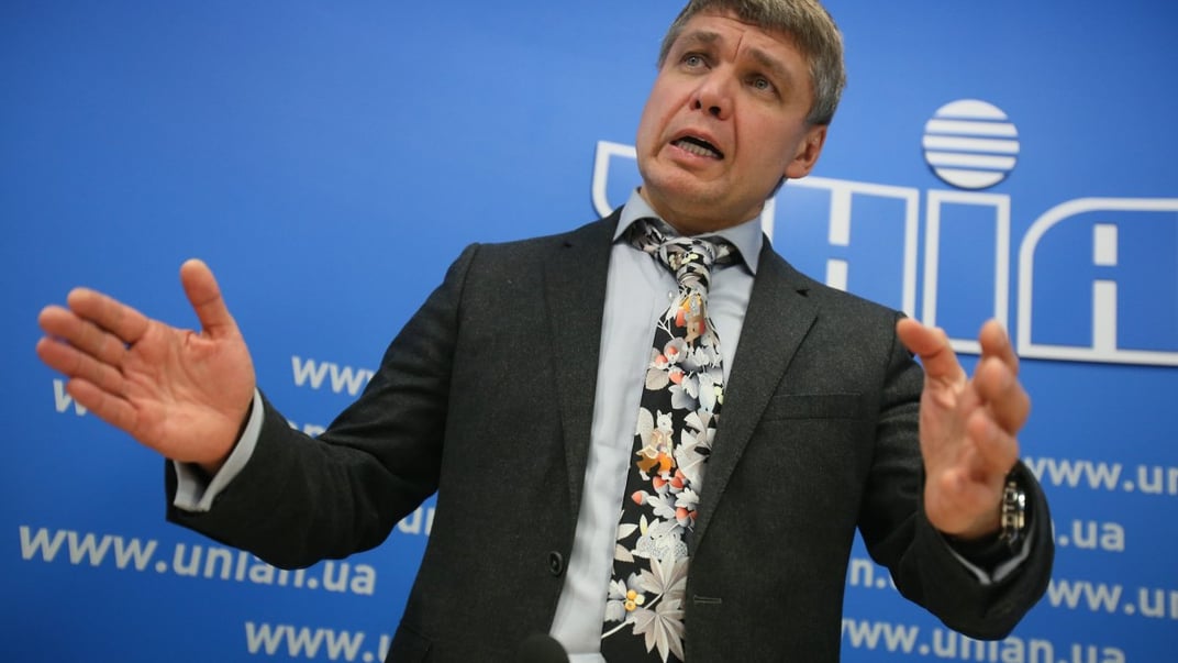 Глава правління холдингу "ЛАЗ" Ігор Чуркін під час прес-конференції в Києві, у вівторок, 12 березня 2013 р