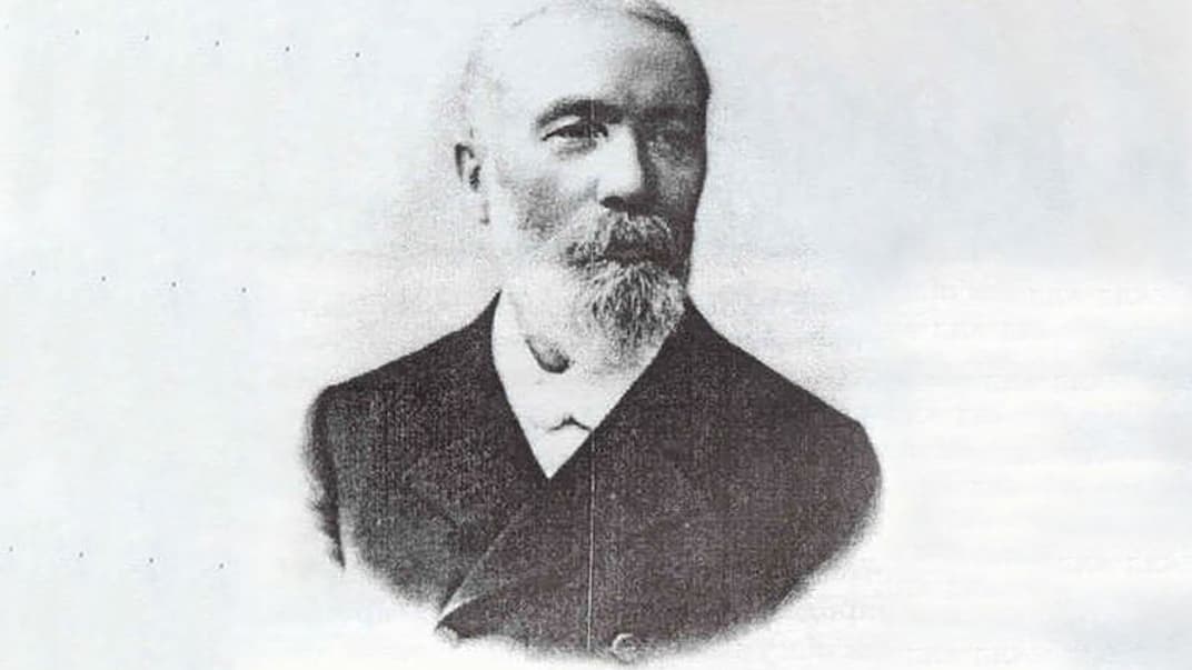 Портрет українського фізика Івана Пулюя в останні роки життя