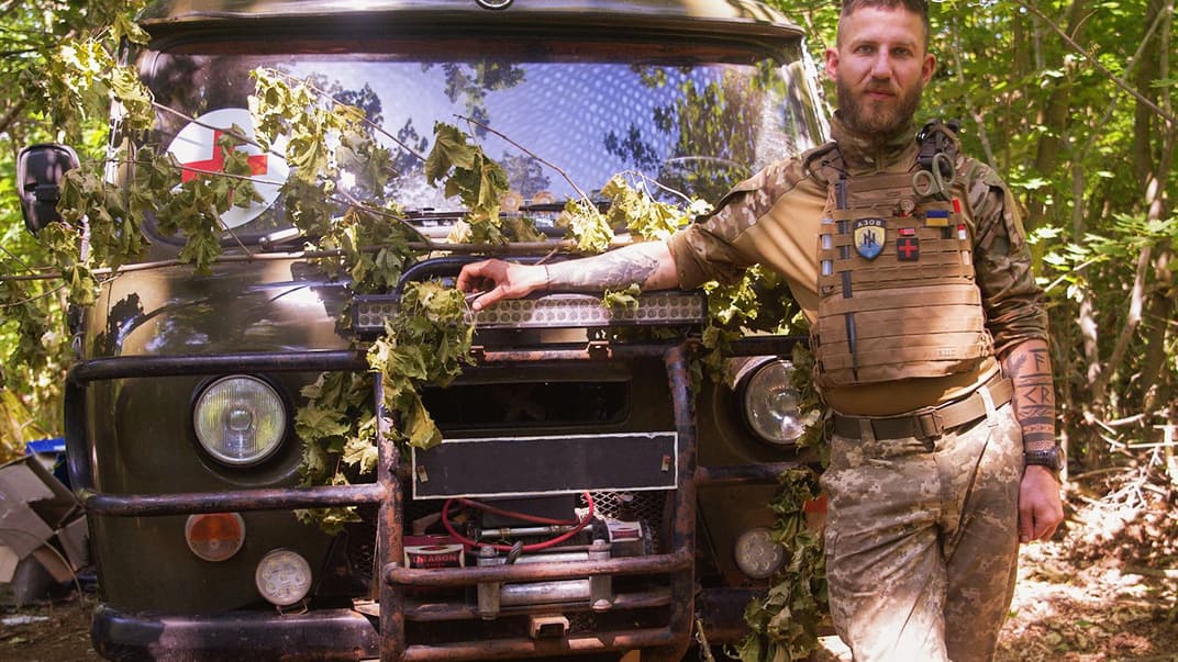  Фельдшер 14-й бригады ВСУ имени князя Романа Великого Алексей Кушнер