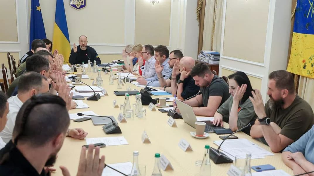 Ілюстративне фото. Засідання українського уряду, 21 липня 2023 року