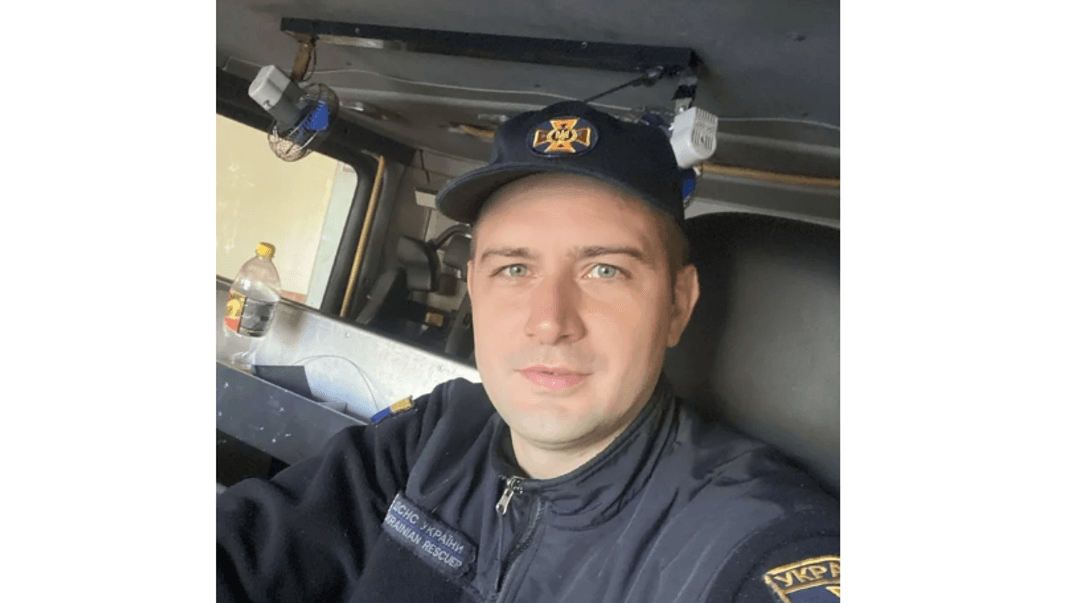 Віталій Качуро на службі в ДСНС