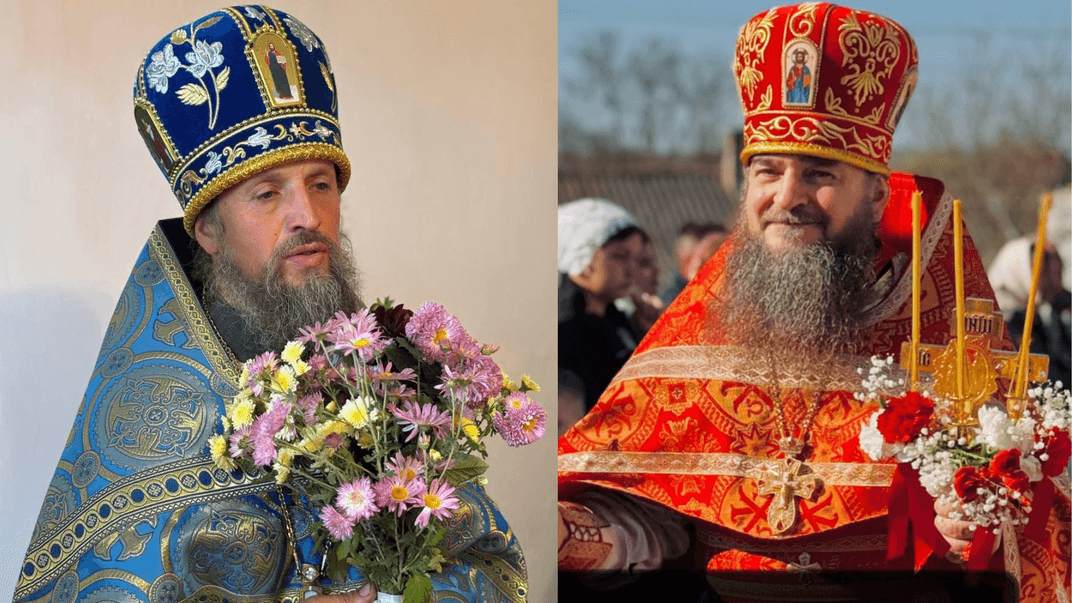 Іоанн Коваль та Георгій Приймак. Колаж