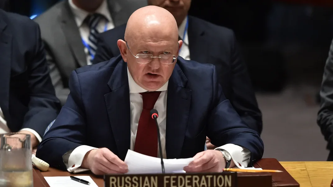 Василь Небензя Постійний представник росії при ООН Василь Небензя