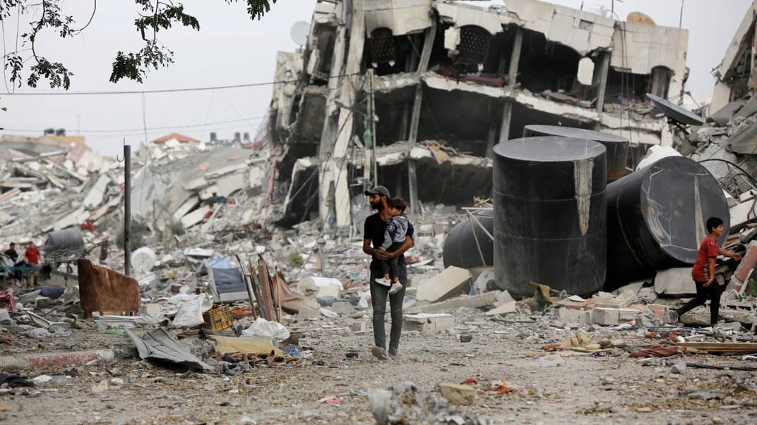 Последствия бомбардировок Сектора Газа