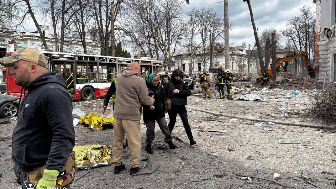 Суми після російської атаки