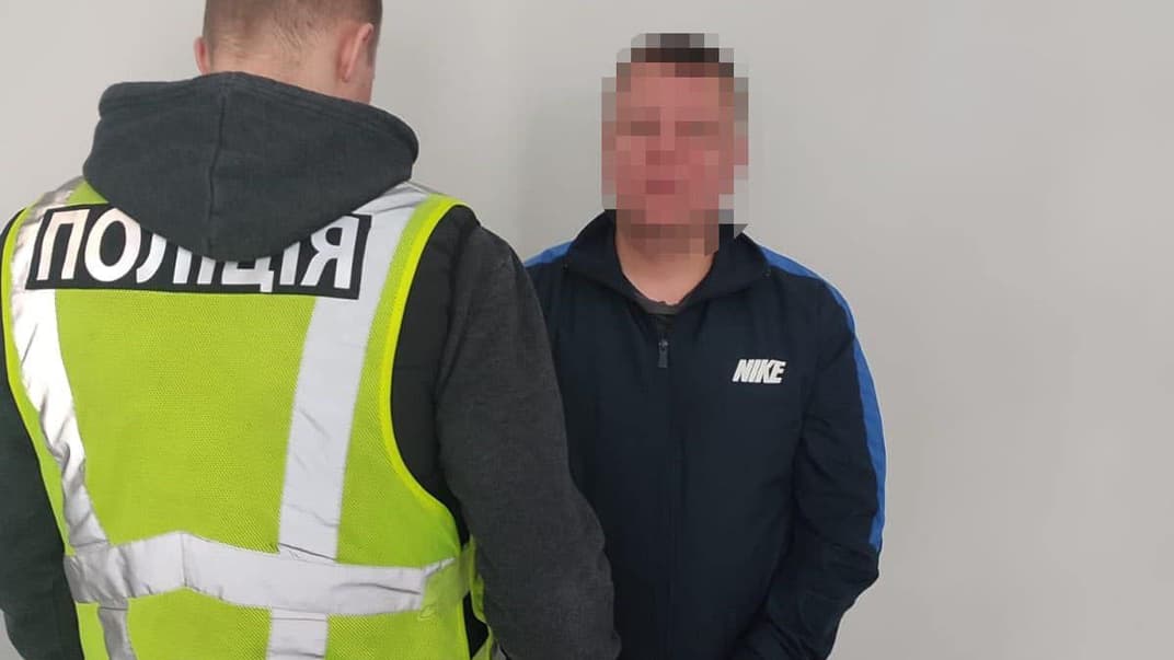 Затримання підозрюваного в запуску салюту в новорічну ніч у Києві