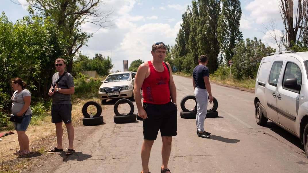 Шахтарський страйк на трасі Волноваха-Донецьк, Донецька область, 28 червня 2019 року