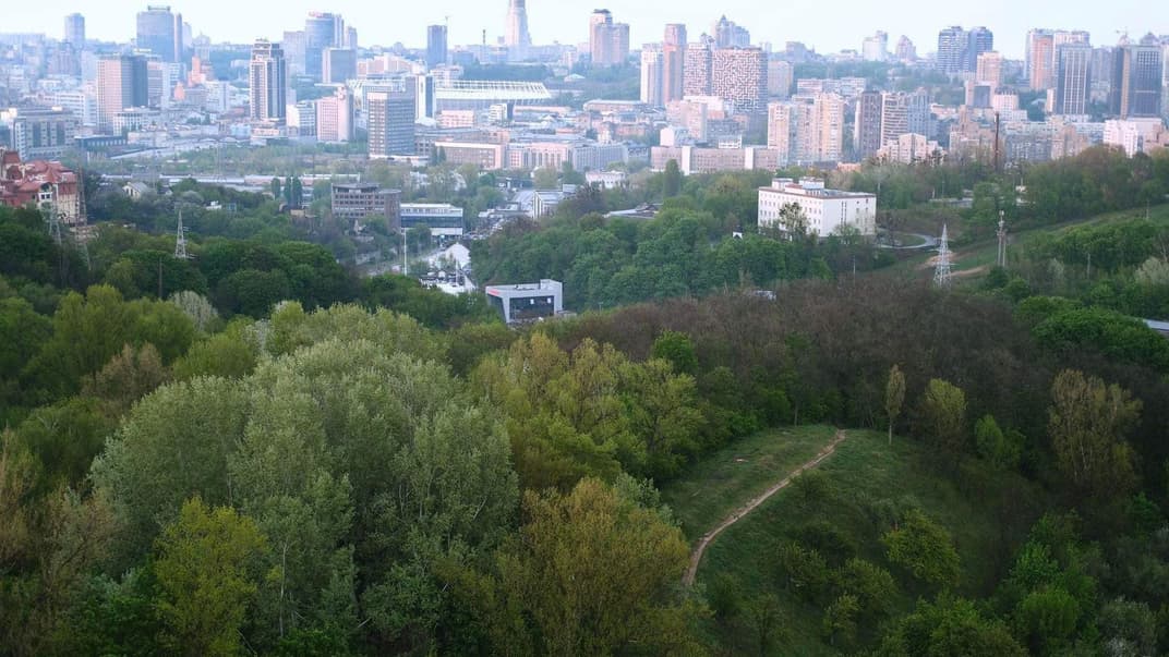 Вид на Протасів Яр у Києві