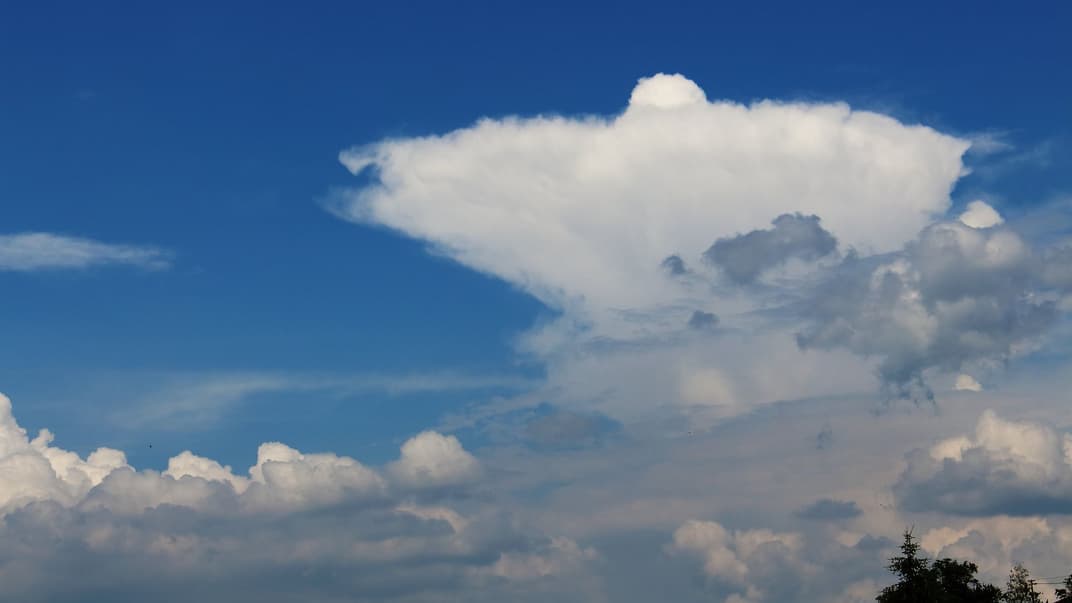 Кучево-дождевое облако. Иллюстративное фото