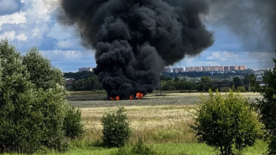 У Підмосков'ї розбився військовий літак