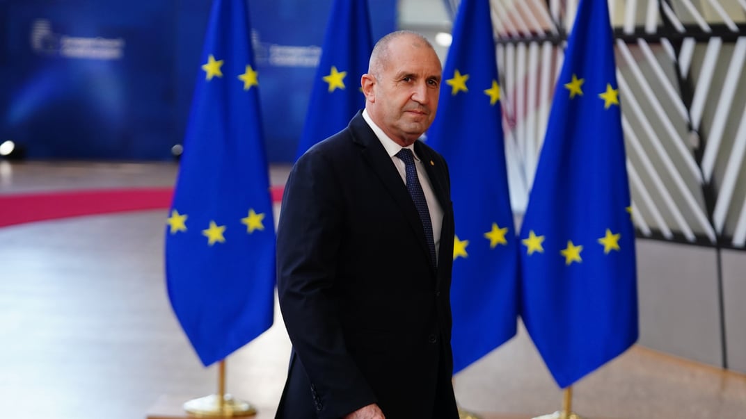 Прем’єр-міністр Болгарії Румен Радев на засідання Європейської Ради у Брюсселі, Бельгія, 18 червня 2026 року