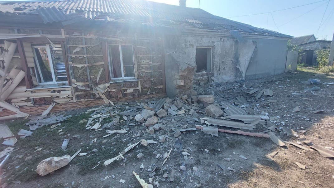 Наслідки російських обстрілів села Станіслав Херсонської області, 29 серпня 2023 року