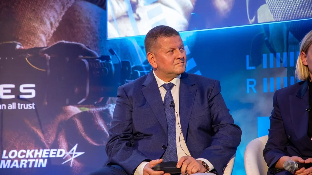 Иллюстративное фото. Посол Украины, генерал Валерий Залужный на конференции RUSI Land Warfare Conference 2024