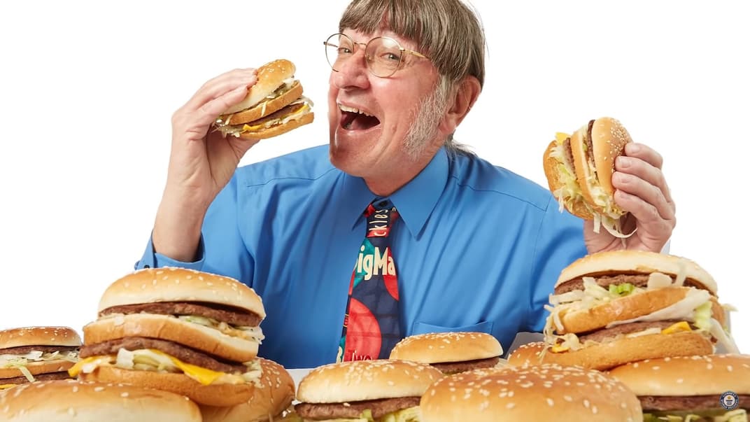 Девід Ґорске, власник рекорду з найбільшої кількості з'їдених за життя БіґМаків