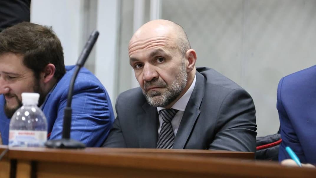 Председатель Херсонского облсовета Владислав Мангер во время заседания Шевченковского суда Киева, 14 февраля 2019 г.