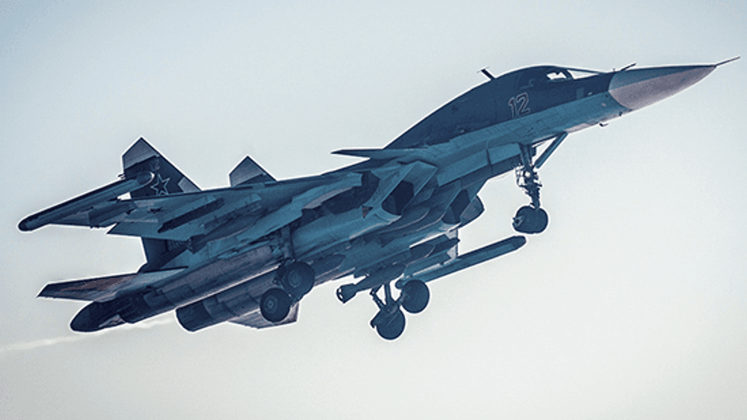 російський Су-34. Ілюстративне фото