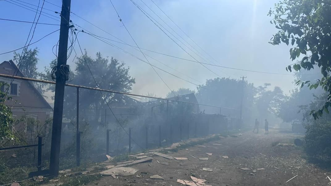 россияне 2 июля сбросили на город Селидово авиабомбу