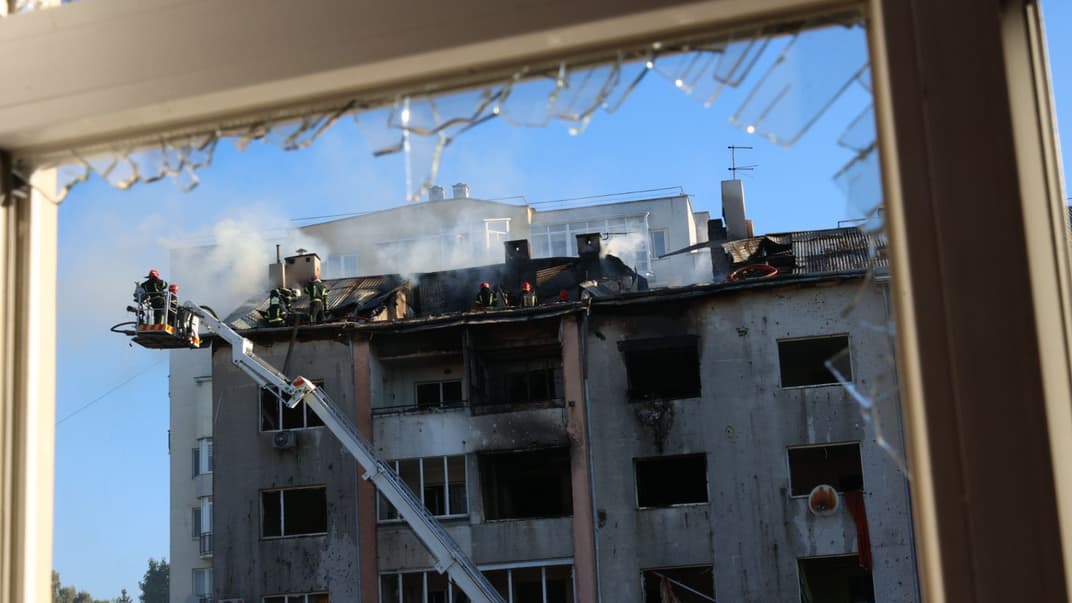 Последствия атаки россиян на Львов в ночь на 15 августа 2023 года