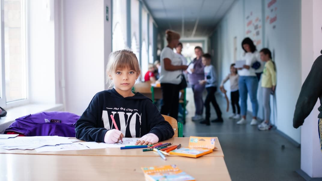 Дети, которых осматривали врачи «Охматдета» во время поездок в громады