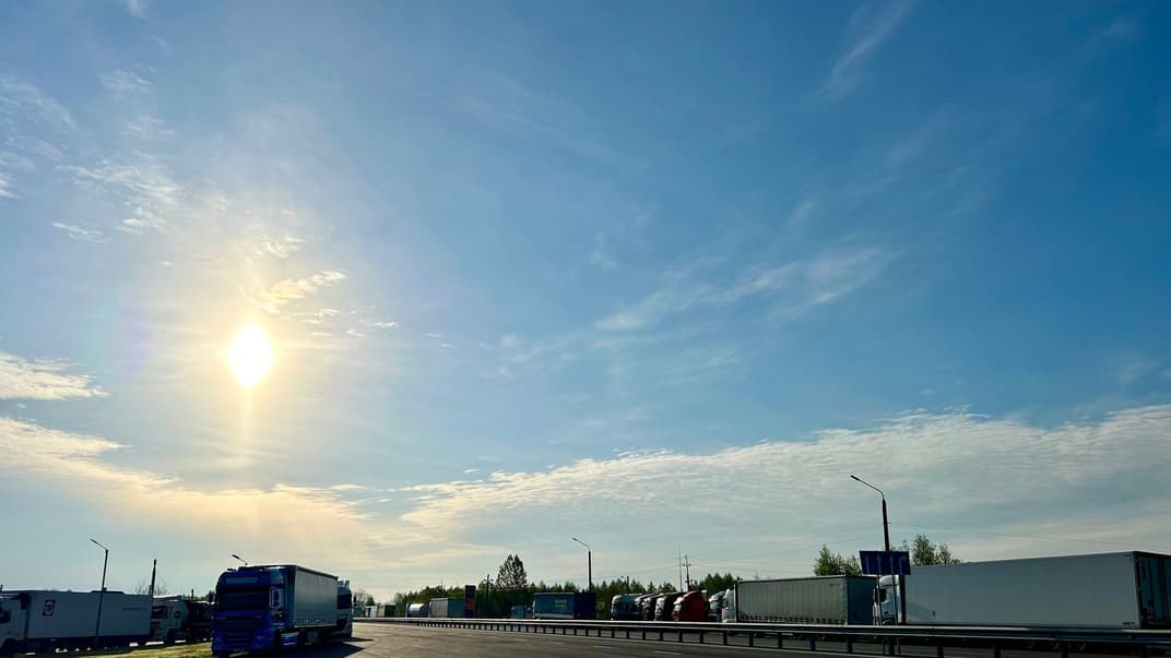 Польские перевозчики блокируют движение грузовиков на границе с Украиной