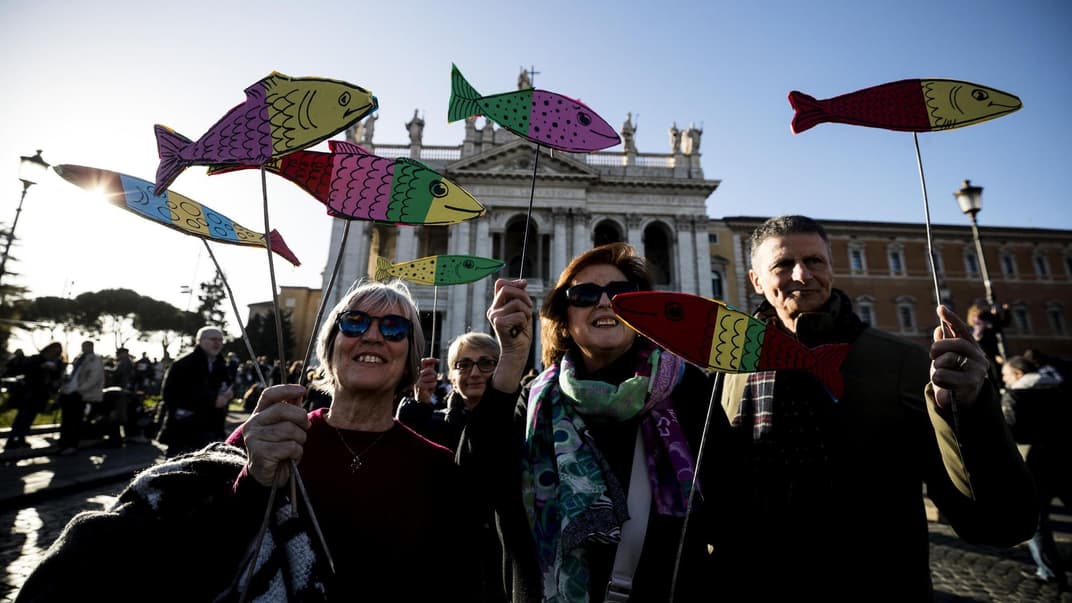 Итальянское «движение сардин» организовало масштабную акцию протеста против правых популистов. 14 декабря 2019 года