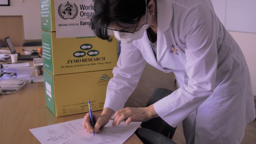 ВООЗ передала Україні партію ПЛР-тестів