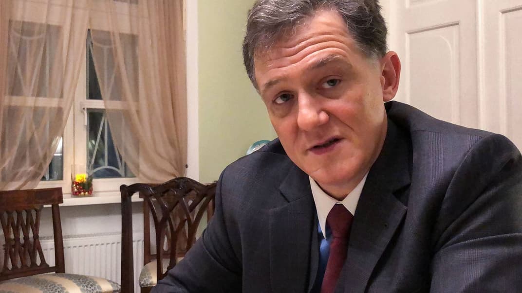 Заступник помічника Держсекретаря США з питань Європи і Євразії Джордж Кент під час інтерв'ю Громадському, Київ, 4 грудня 2018 року