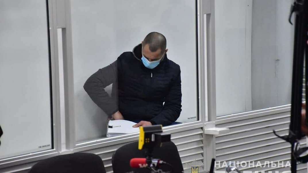 Денис Куликовский во время заседания суда