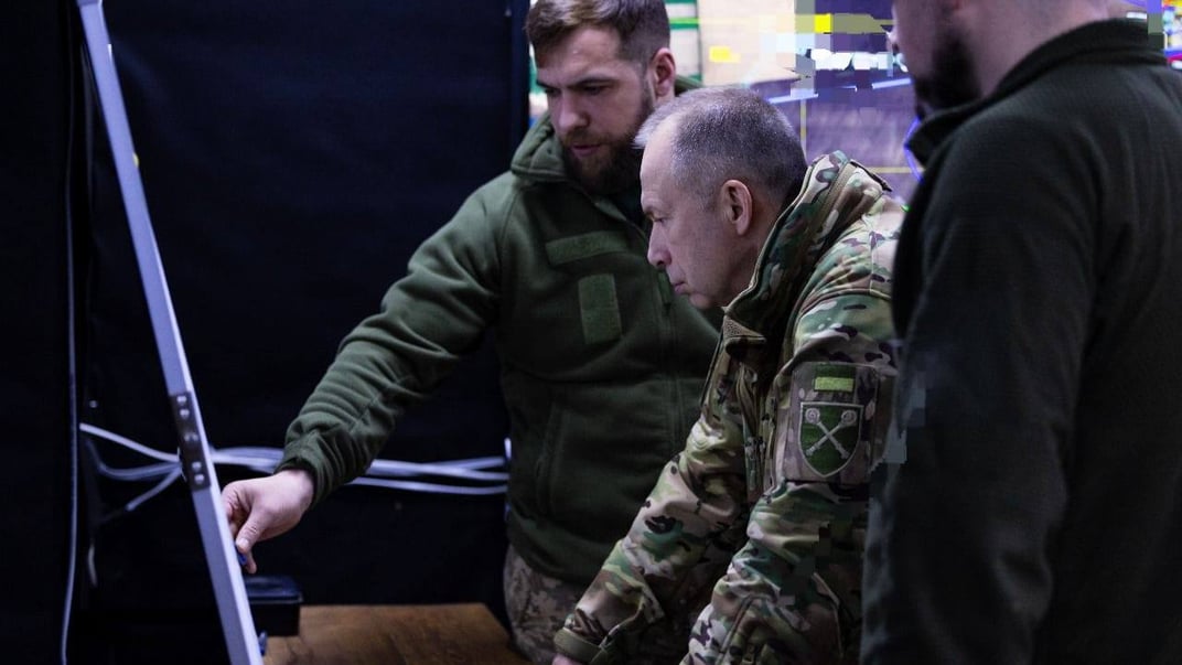 Головнокомандувач ЗСУ Олександр Сирський на Покровському напрямку