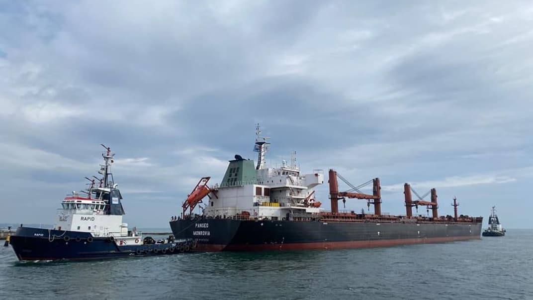 23 октября в рамках «зернового соглашения» из портов Одессы вышло 6 судов