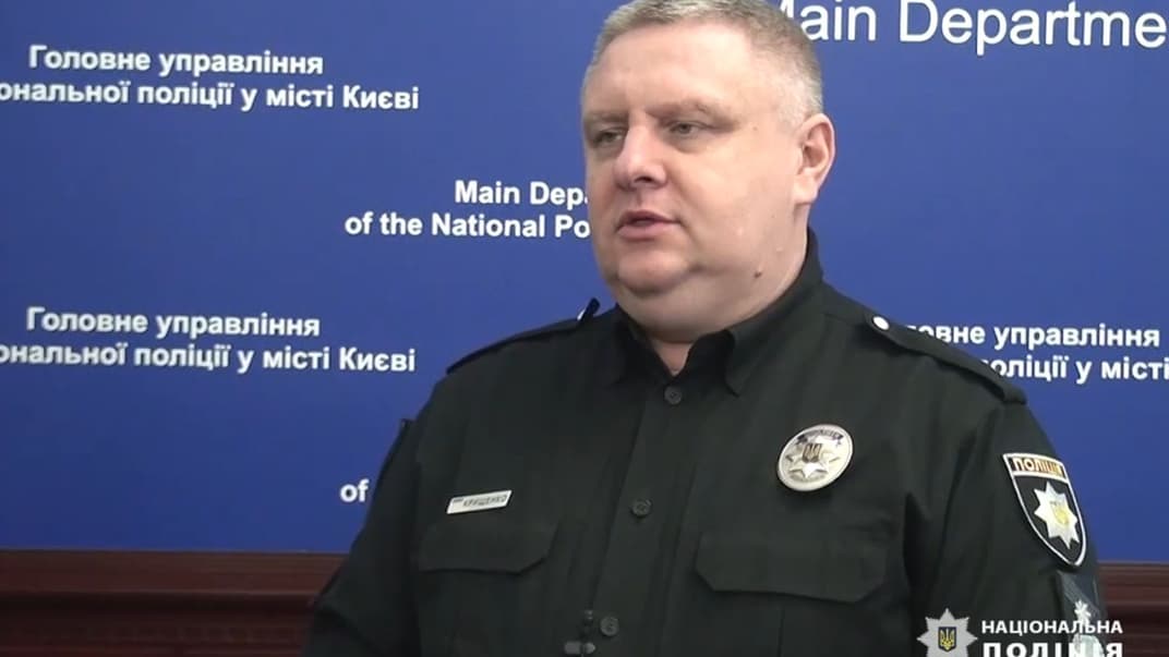 Начальник Главного управления Национальной полиции в Киеве Андрей Крищенко