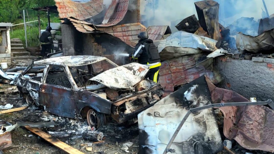 Наслідки російських обстрілів у Харківській області 13 травня 2025 року