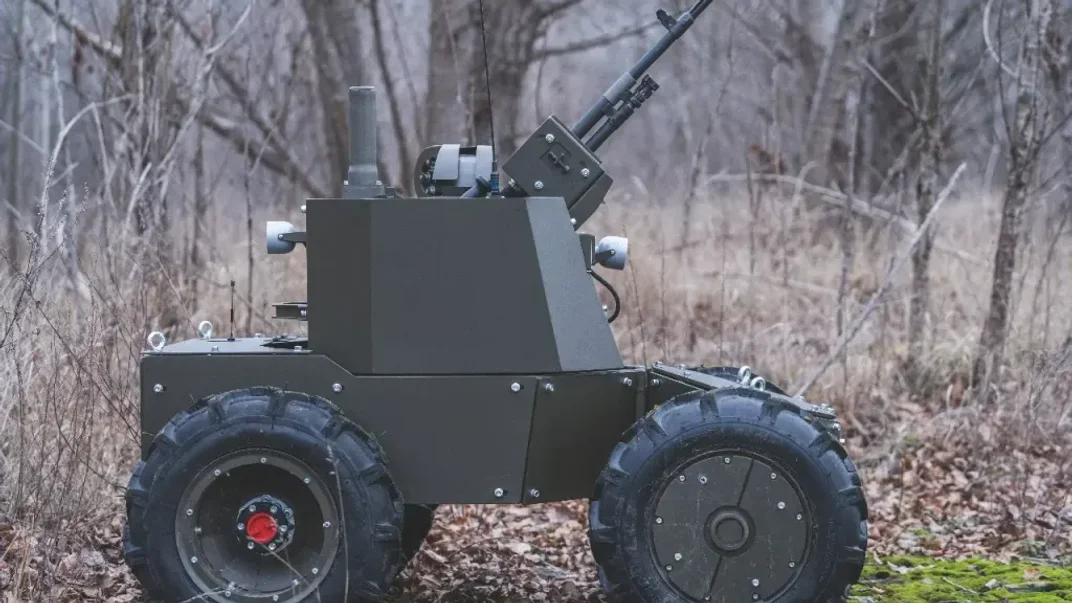 Наземный роботизированный комплекс «Лють»