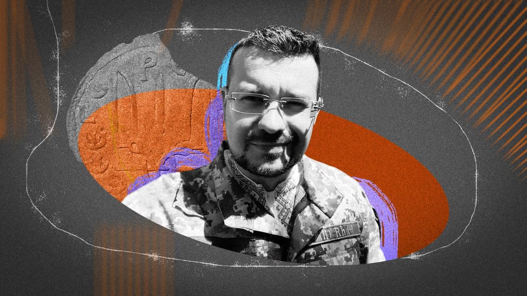 Історик і бойовий офіцер 3-ї окремої штурмової бригади Олександр Алфьоров