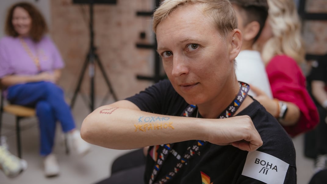 Співорганізаторка «ХарківПрайду» Віра Чернигіна, яку в метро Харкова переслідував чоловік