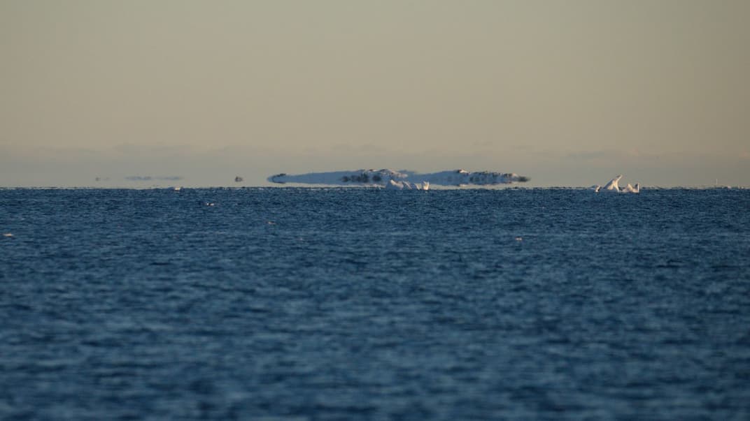 Мираж, за которым наблюдали украинские полярники