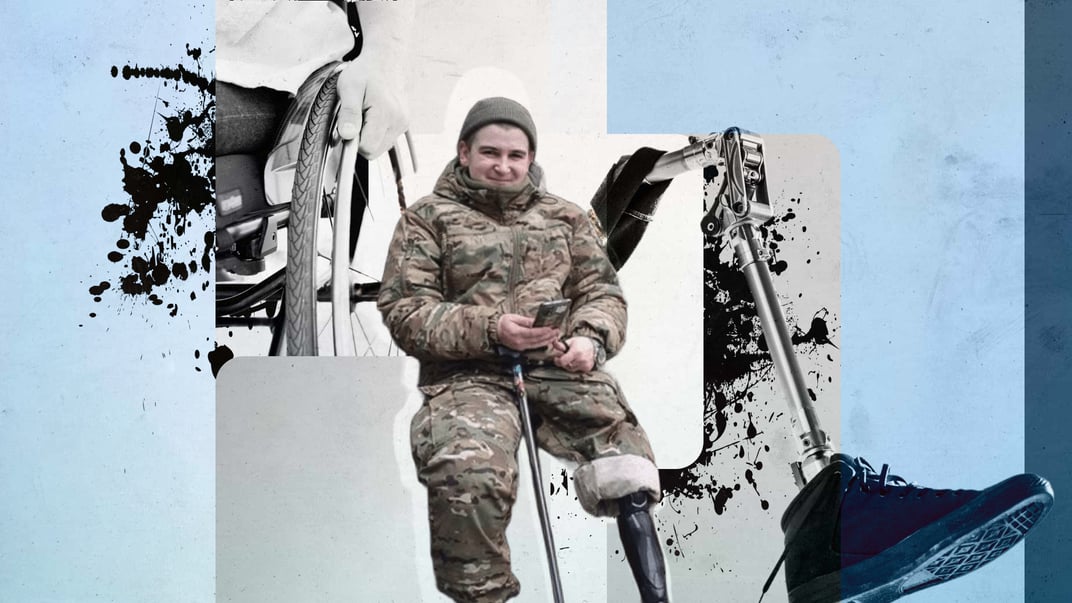 Богдан Петренко, 23-річний ветеран. Суспільство й досі не знає, як поводися з військовими з ампутаціями. Їх часто ігнорують, не поважають й навіть бояться
