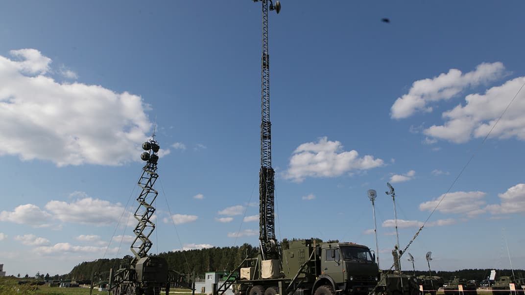 Радиорелейный комплекс связи Р-416ГМ. Иллюстративное фото