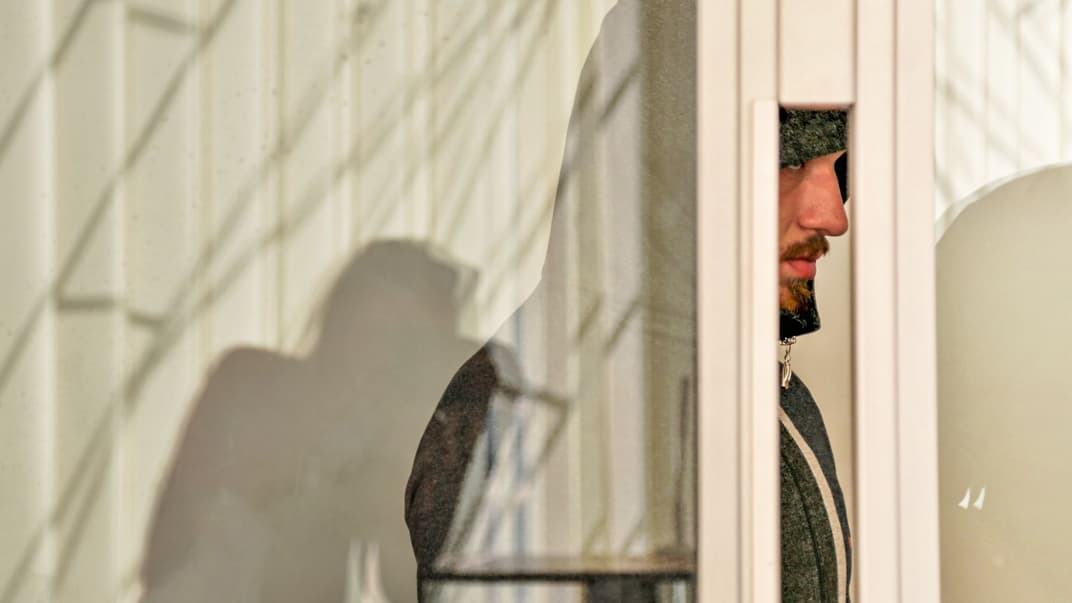 Подозреваемый Богдан Кот в Киевском районном суде Харькова, 30 августа 2020 года.