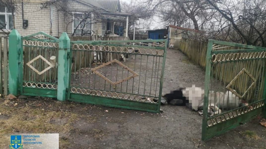 Наслідки удару по селу Долинка Запорізької області, 15 березня 2024 році 