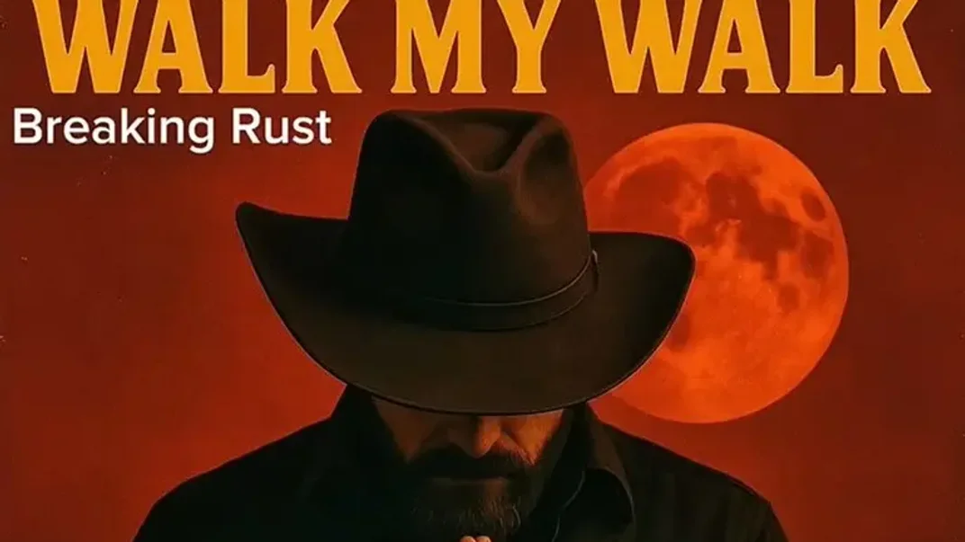 Згенероване зображення, яким презентує себе ШІ-виконавець Breaking Rust