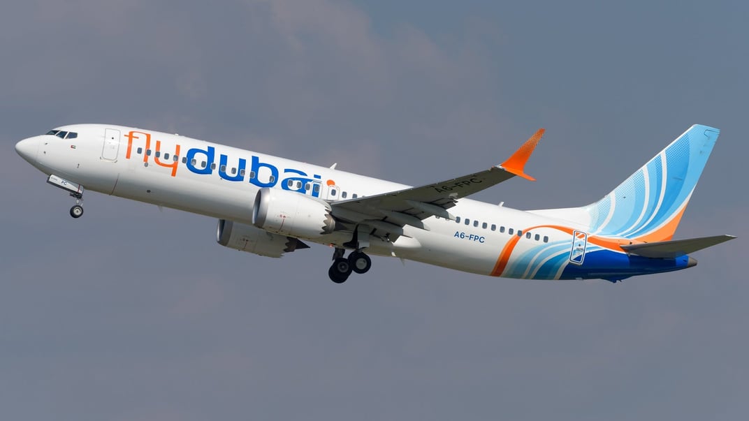 Ілюстративне фото. Літак flydubai
