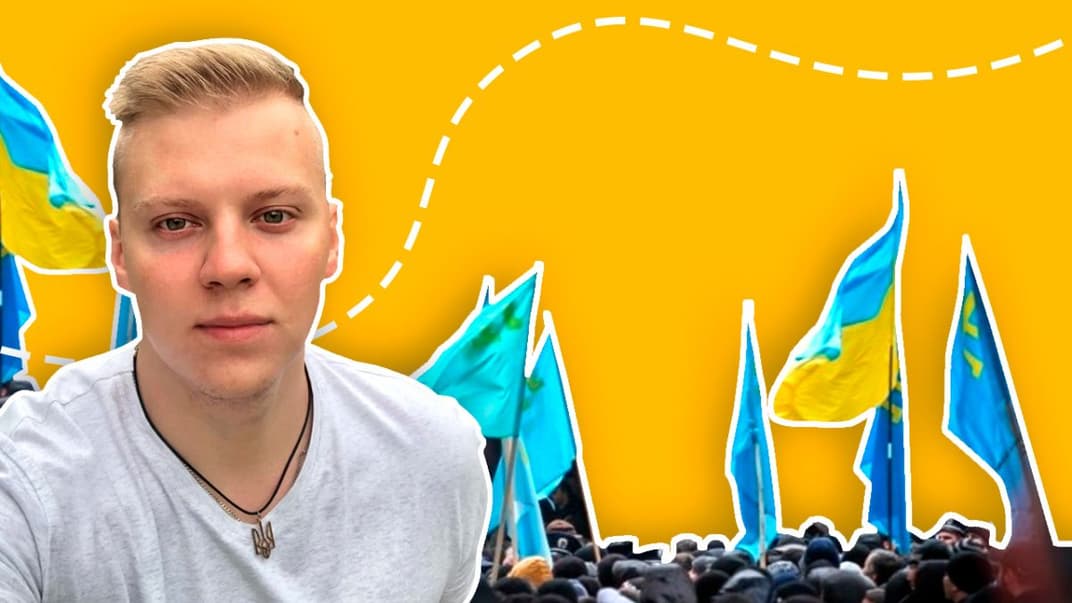 Василь Самойлов, який зміг виїхати з Криму через десятки російських блокпостів