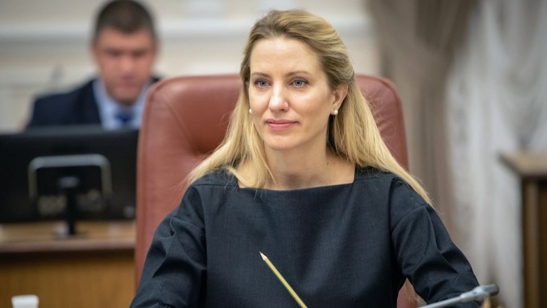 Світлана Заліщук у листопаді 2019 року, на той час — радниця прем’єр-міністра Олексія Гончарука