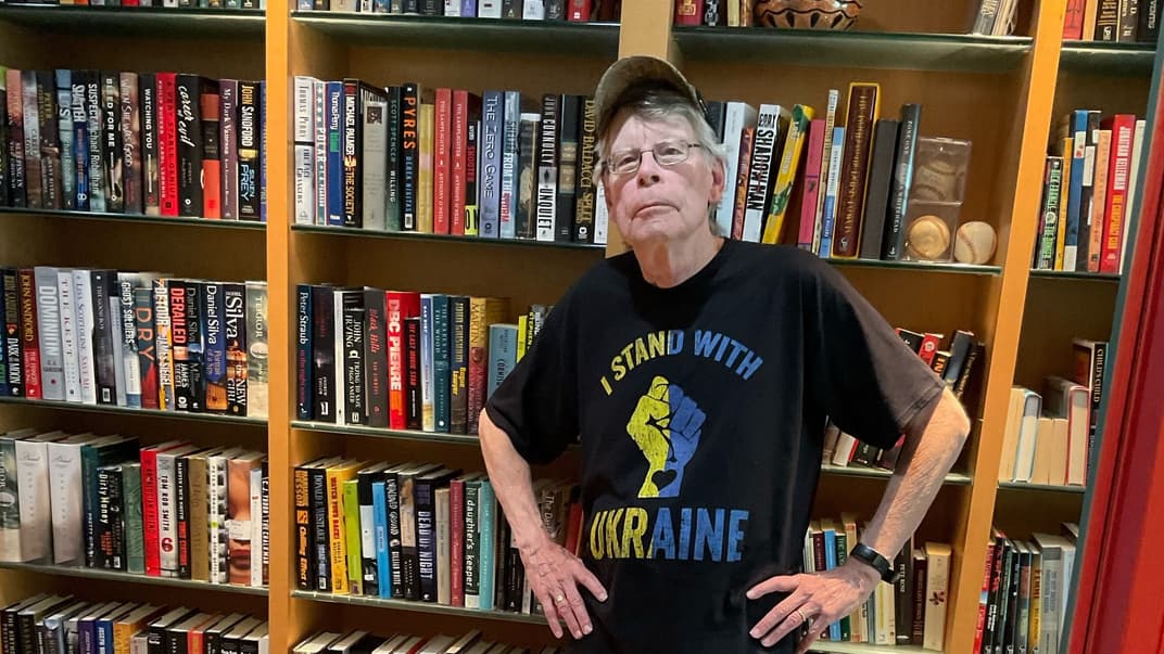 Американський письменник Стівен Кінг