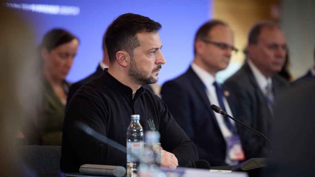 Владимир Зеленский на третьем саммите «Украина — Юго-Восточная Европа», 9 октября 2024 года