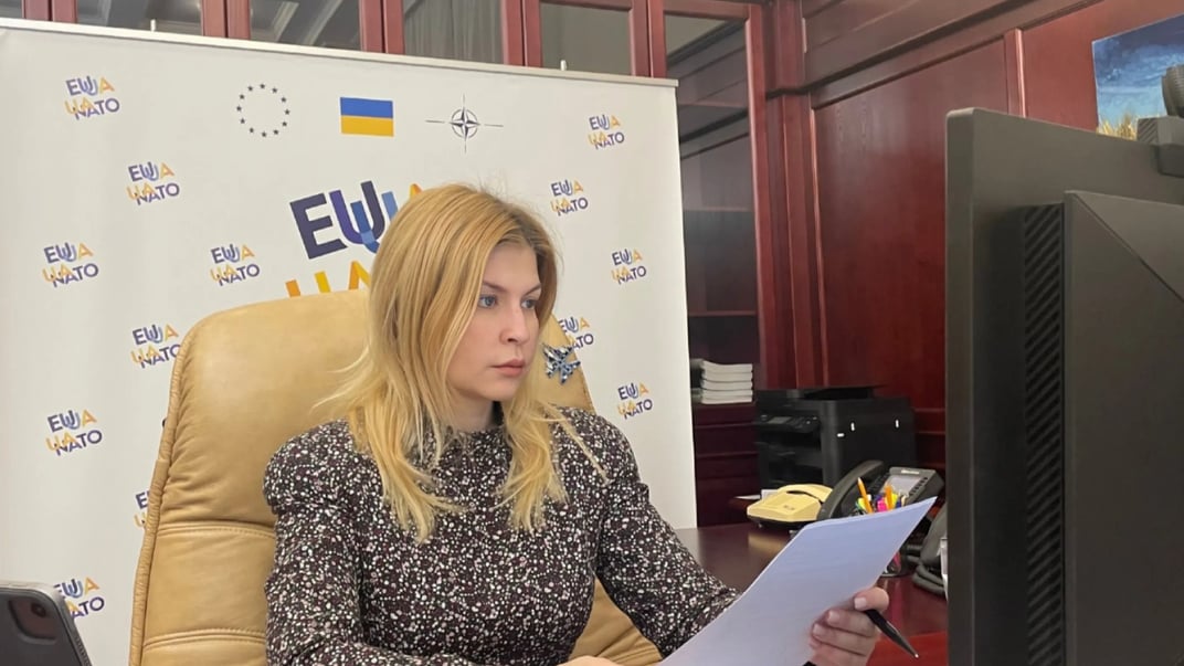 Віцепрем'єрка з євроінтеграції та міністерка юстиції Ольга Стефанішина Віцепрем'єрка з євроінтеграції та міністерка юстиції Ольга Стефанішина