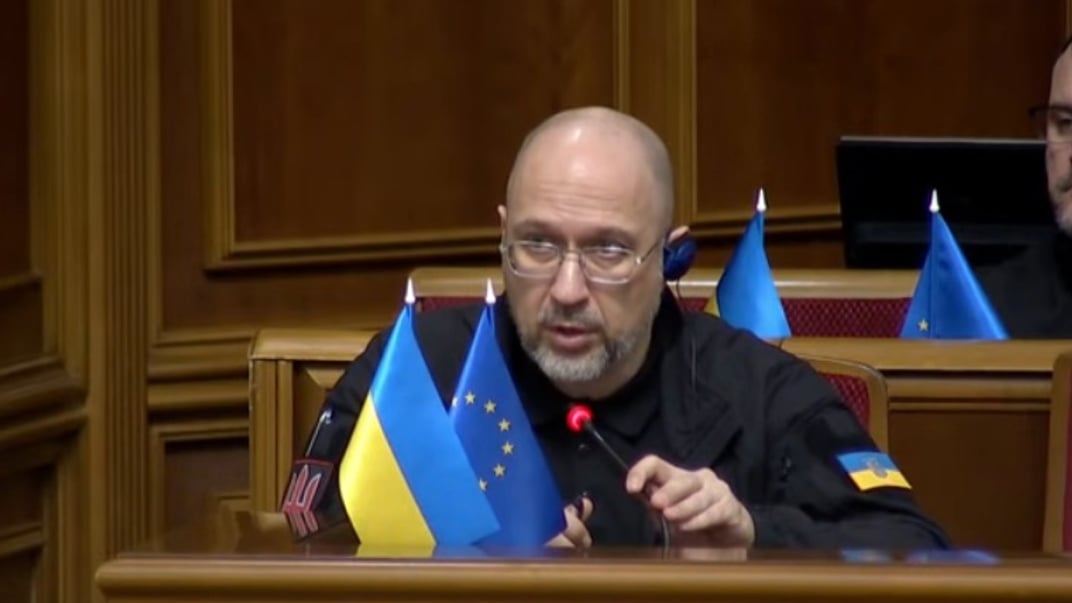 Міністр оборони Денис Шмигаль під час години запитань до уряду у Верховній Раді