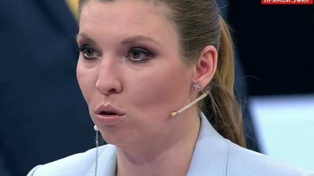 Російська пропагандистка Скабєєва
