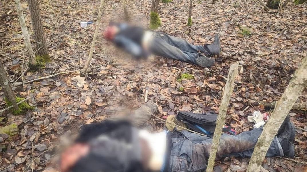 Погибшие в результате российского обстрела дороги в Сумской области